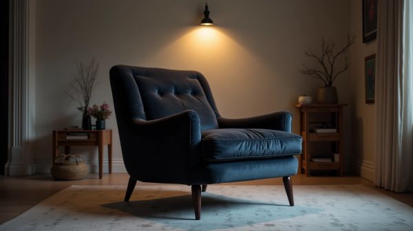 Subtiliser son intérieur avec des bouts de canapé noir