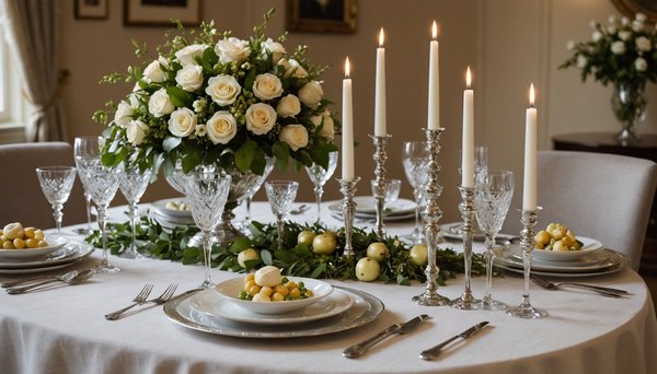 Sublimez vos fêtes avec une décoration de table élégante